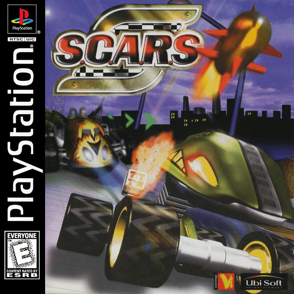 SCARS box art for Playstation